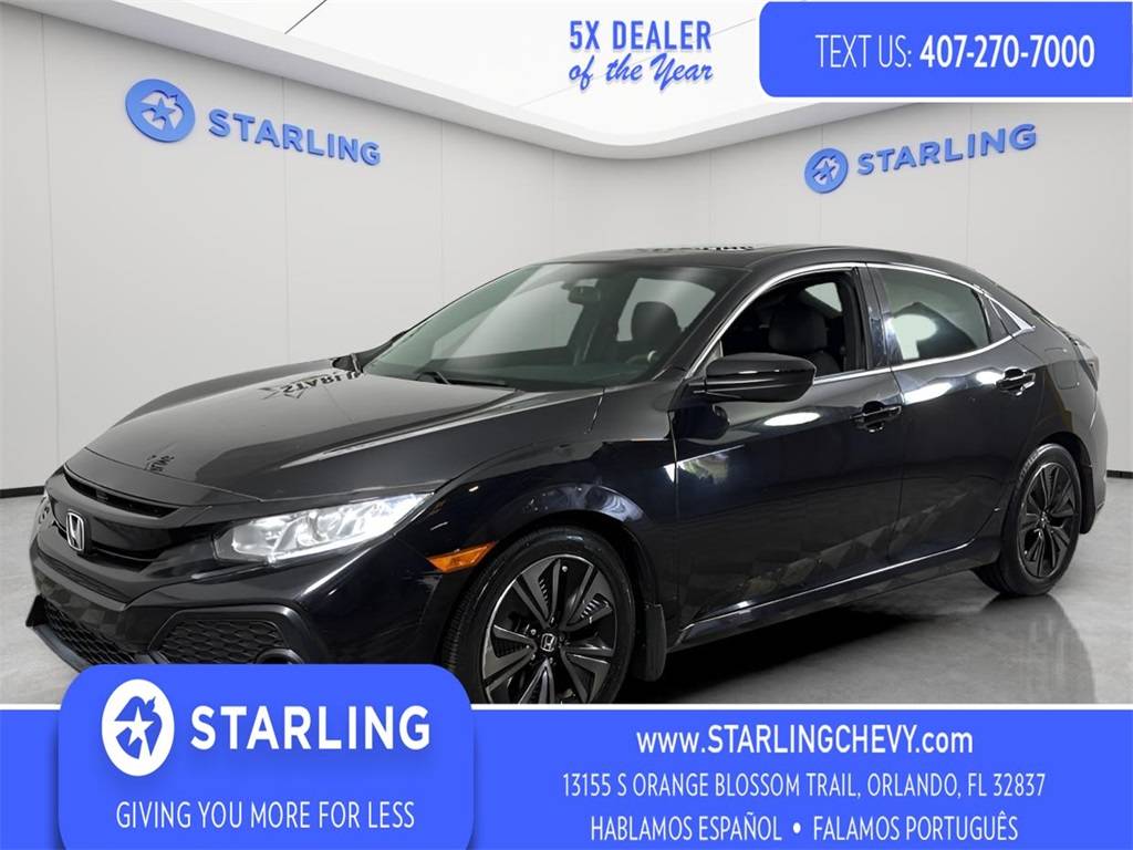 2018 Honda Civic EX — Hatchback — 86,408 mi — Orlando, FL