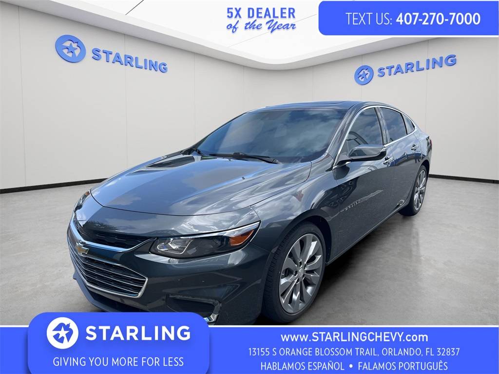 2016 Chevrolet Malibu Premier — Sedan — 22,400 mi — Orlando, FL