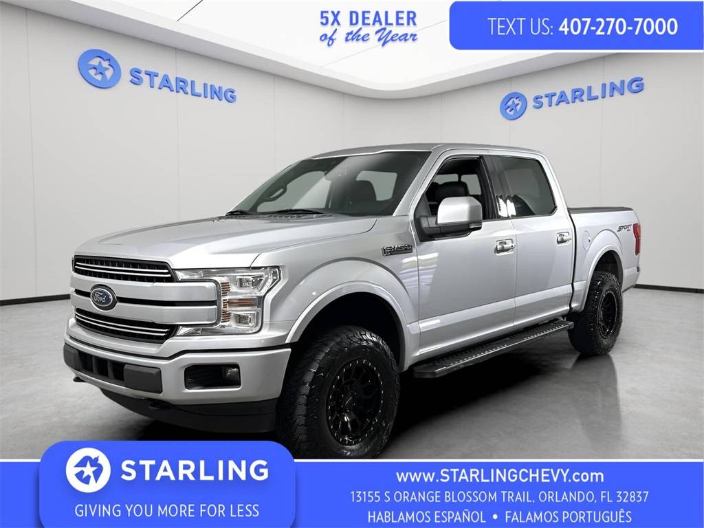 2018 Ford F-150 Lariat — Pickup Truck — 93,960 mi — Orlando, FL