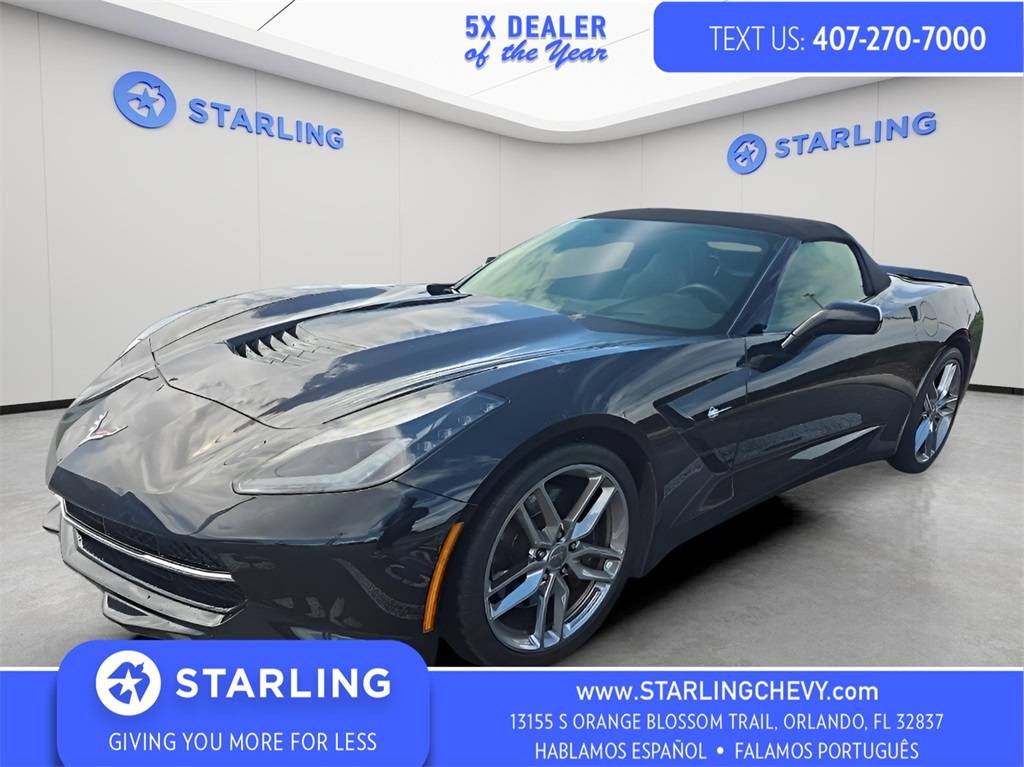 2015 Chevrolet Corvette Z51 3LT — Convertible — 49,368 mi — Orlando, FL