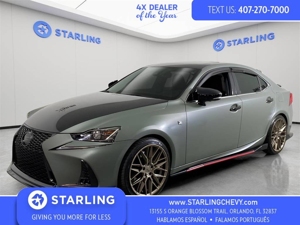 2017 Lexus IS IS Turbo — Sedan — 38,500 mi — Orlando, FL