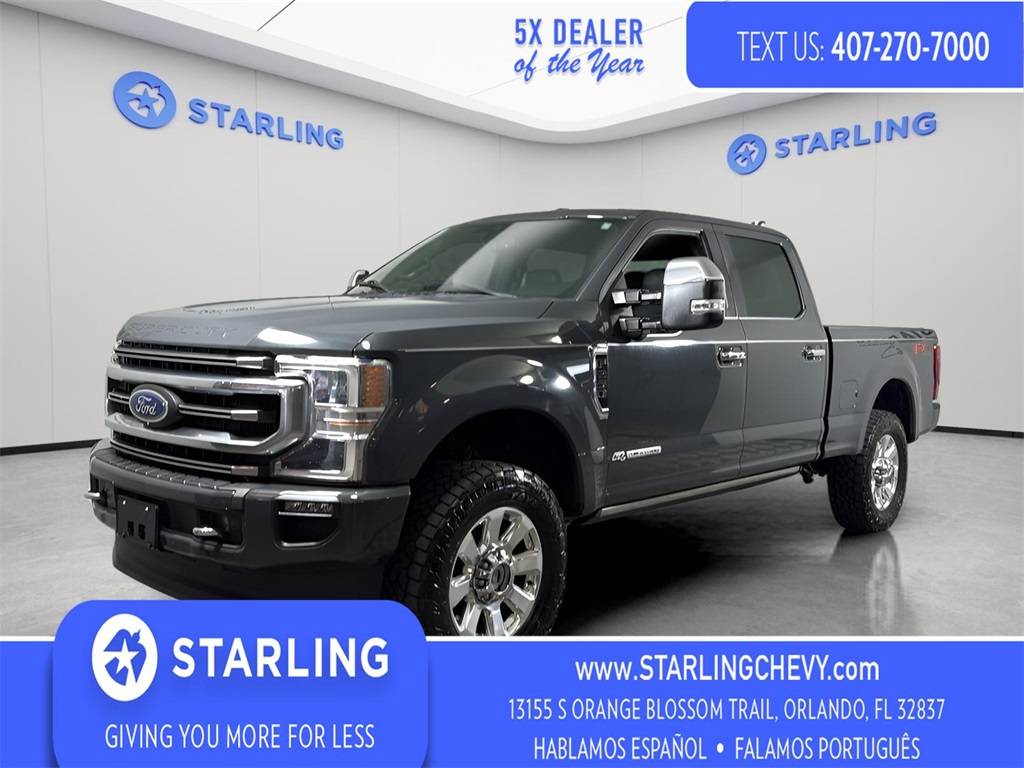2021 Ford Super Duty F-250 Platinum — Pickup Truck — 55,228 mi — Orlando, FL