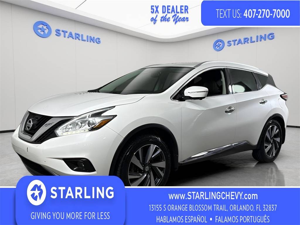 2015 Nissan Murano Platinum — SUV — 52,500 mi — Orlando, FL