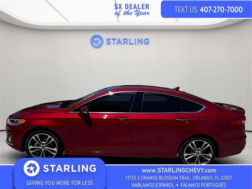 2019 Ford Fusion Titanium — Sedan — 89,187 mi — Orlando, FL
