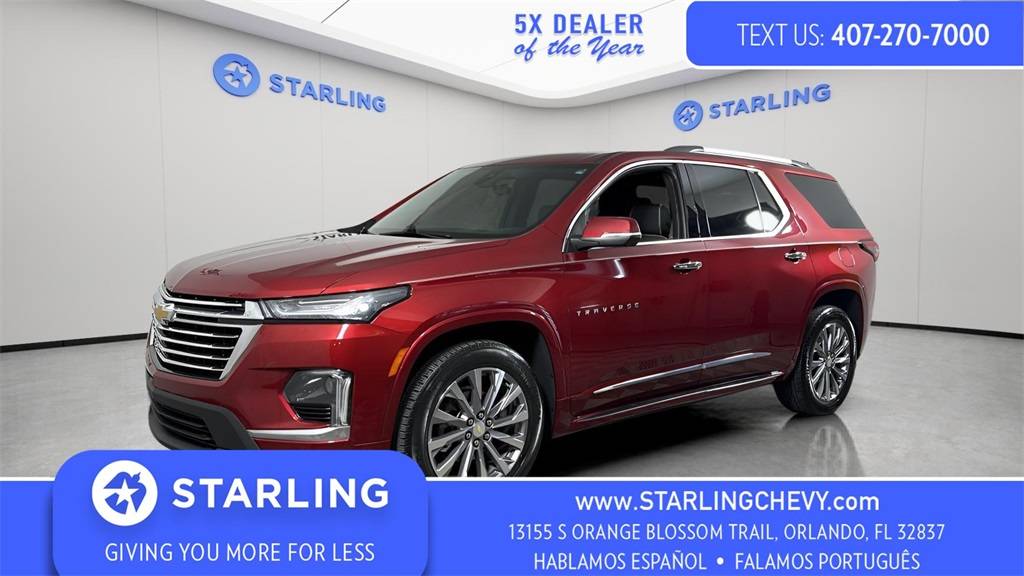 2022 Chevrolet Traverse Premier — SUV — 39,467 mi — Orlando, FL