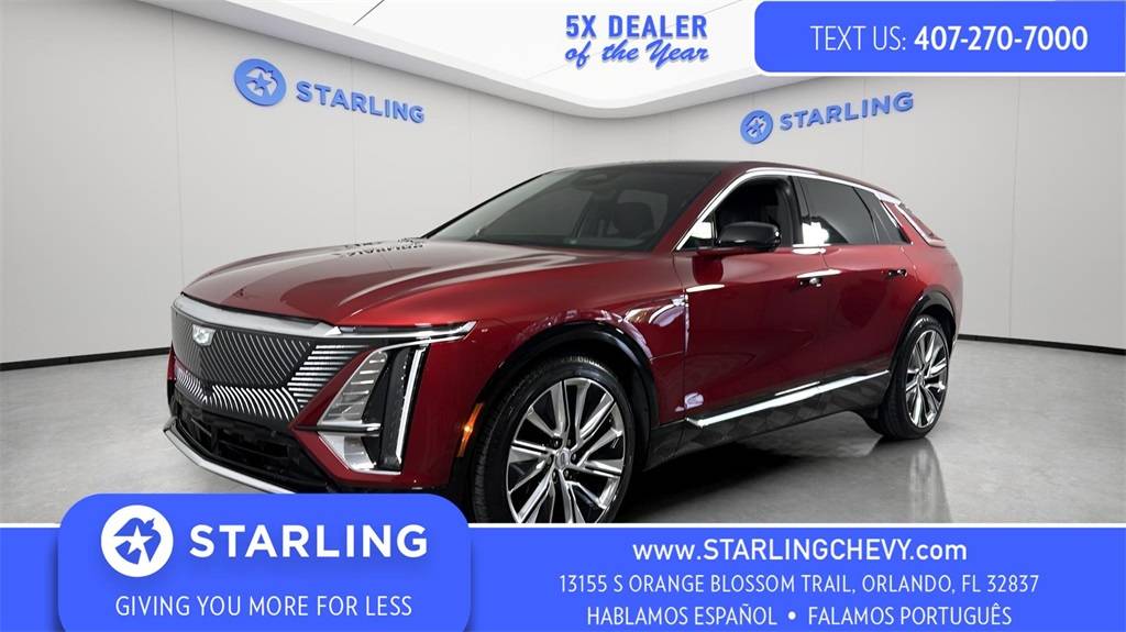 2024 Cadillac LYRIQ Luxury — SUV — 8,188 mi — Orlando, FL