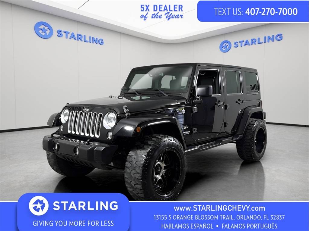 2017 Jeep Wrangler Sahara — SUV — 77,055 mi — Orlando, FL