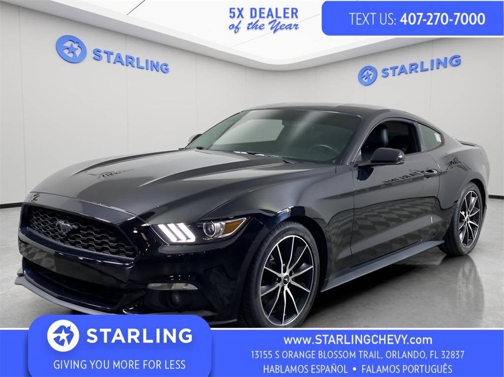 2017 Ford Mustang EcoBoost Premium — Coupe — 93,771 mi — Orlando, FL