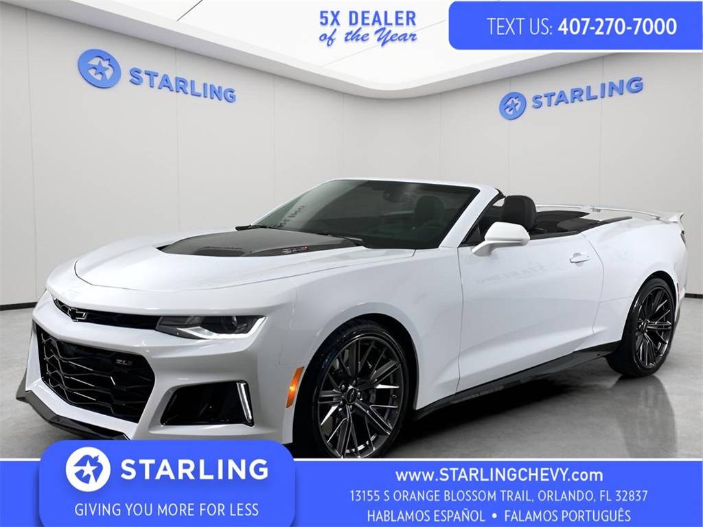 2023 Chevrolet Camaro ZL1 — Convertible — 2,587 mi — Orlando, FL