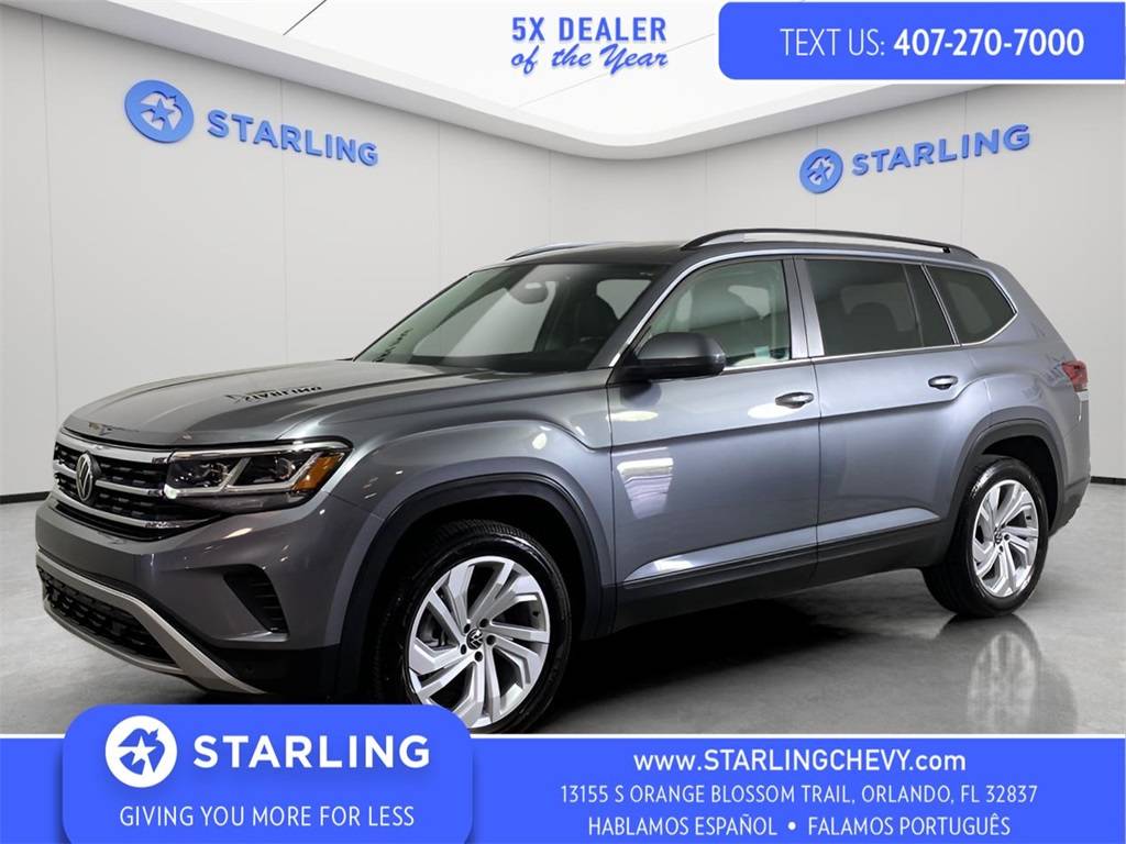 2022 Volkswagen Atlas SE with Technology — SUV — 59,997 mi — Orlando, FL