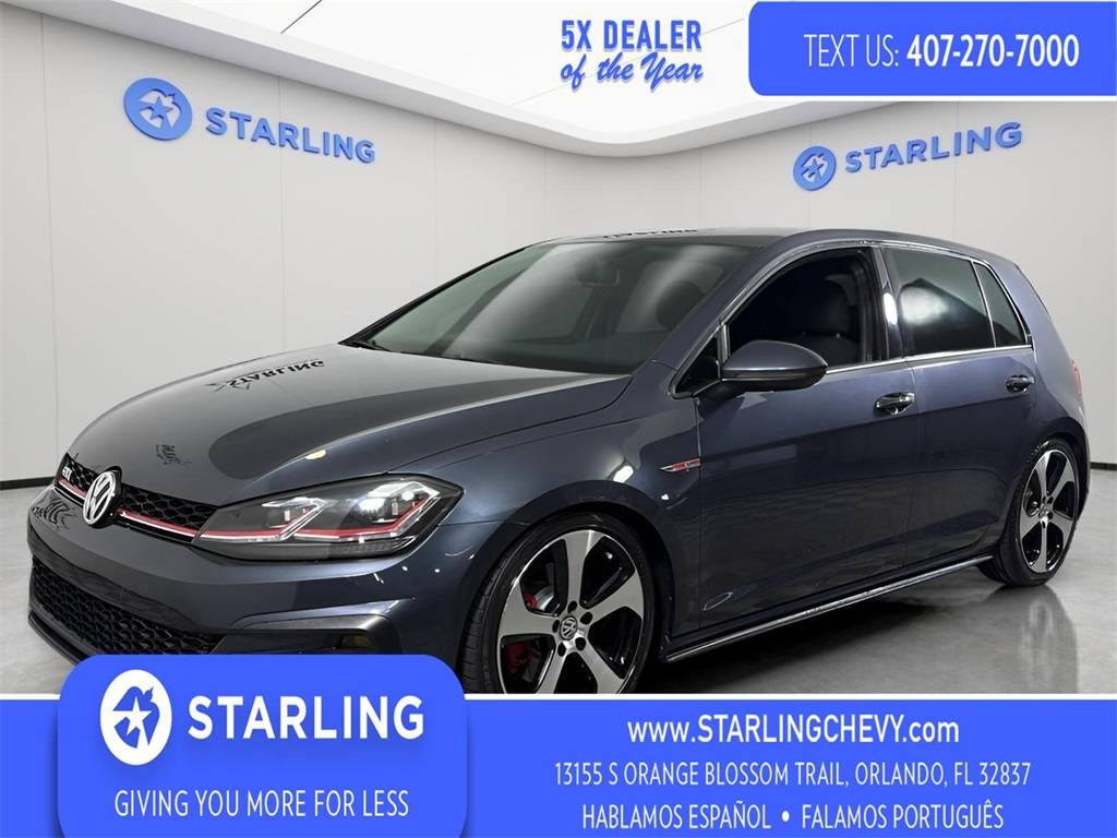 2018 Volkswagen Golf GTI Autobahn — Hatchback — 75,369 mi — Orlando, FL
