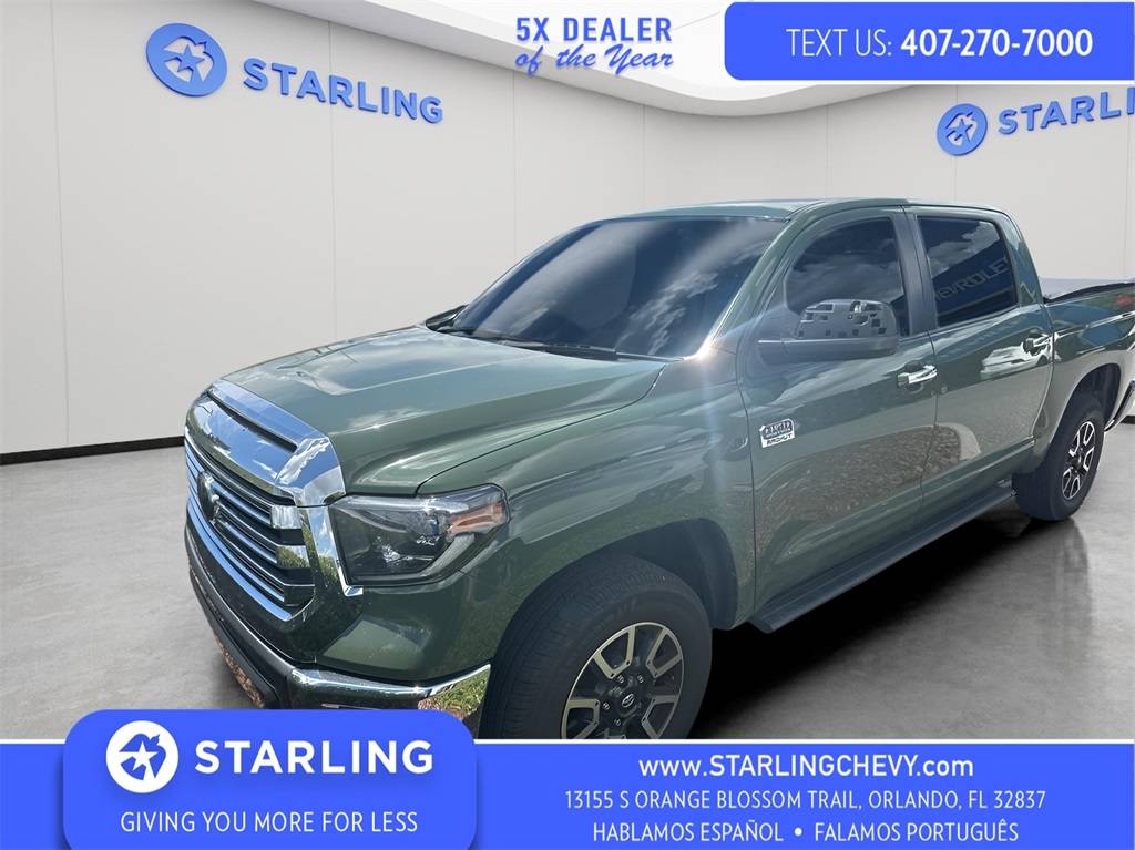 2021 Toyota Tundra 1794 Edition — Pickup Truck — 161,757 mi — Orlando, FL