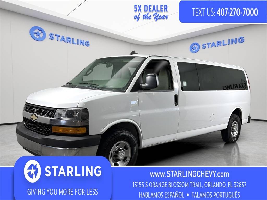 2018 Chevrolet Express Passenger LT — Passenger Van — 59,587 mi — Orlando, FL