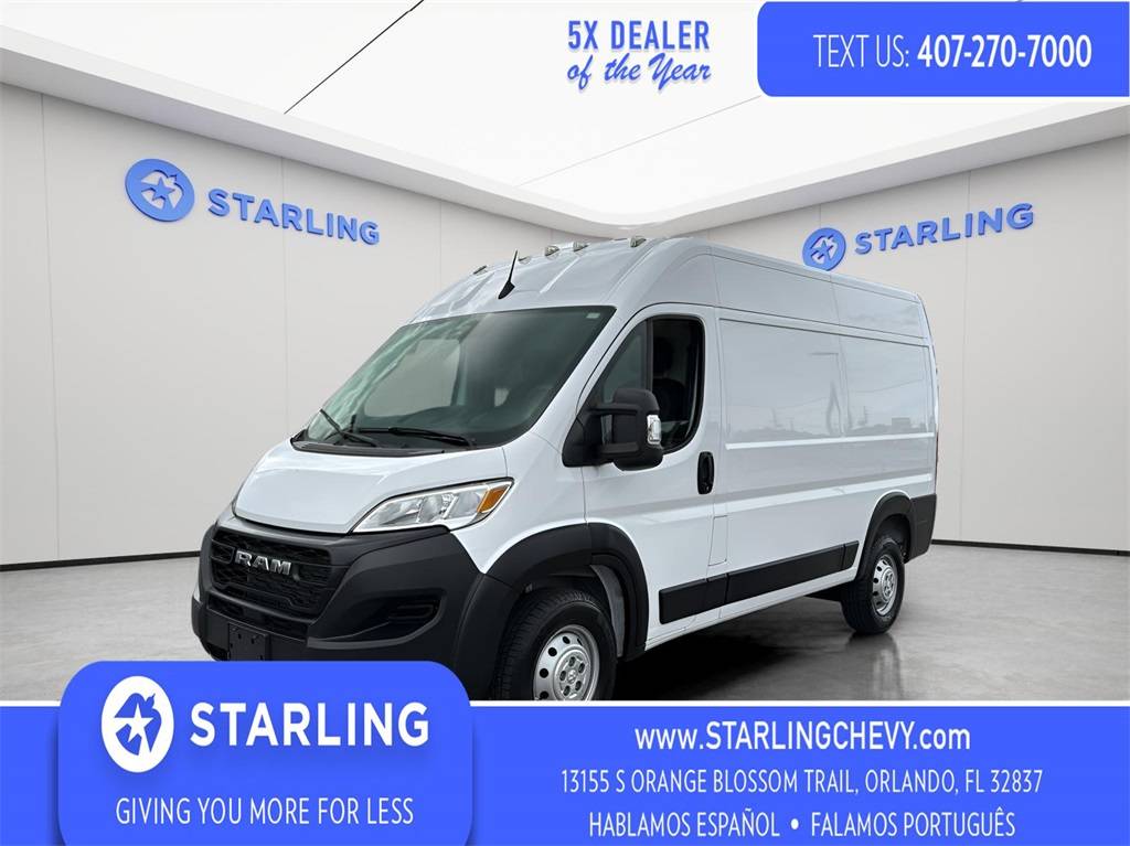 2023 Ram ProMaster Cargo Van 1500 — Cargo Van — 38,360 mi — Orlando, FL