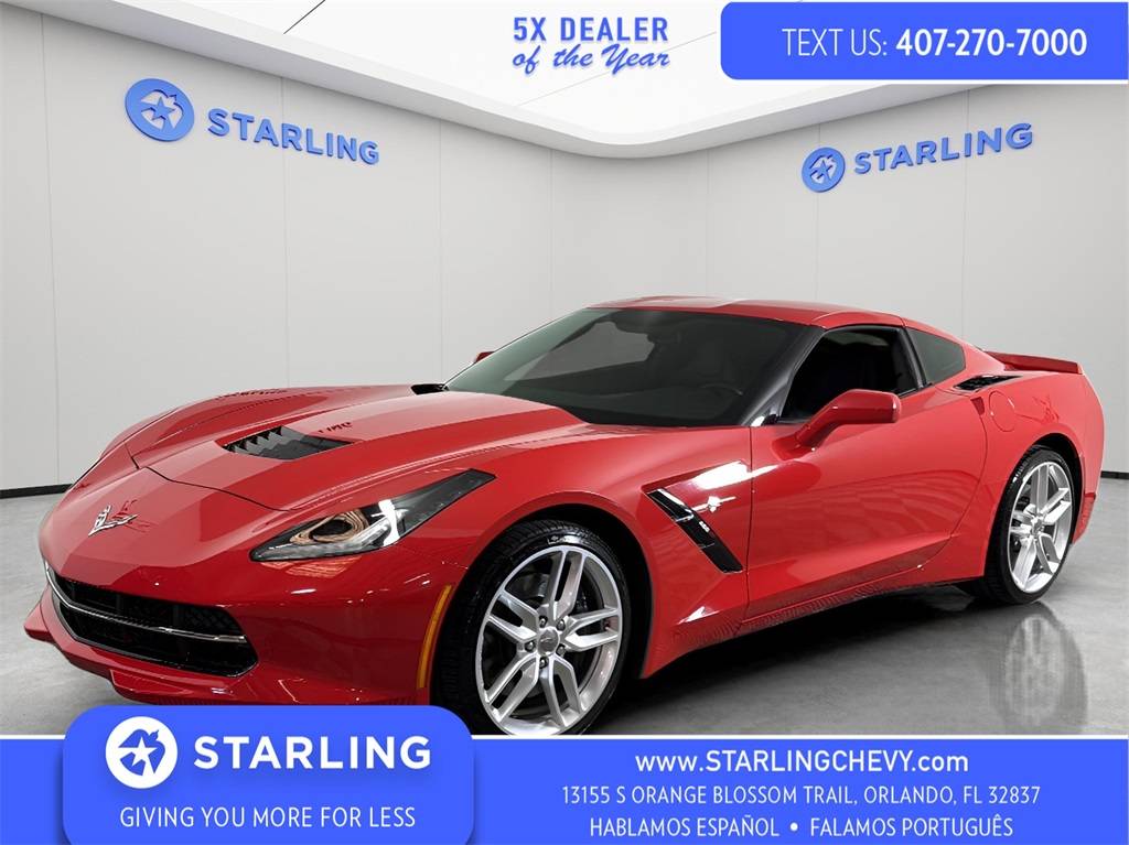 2015 Chevrolet Corvette Z51 1LT — Coupe — 29,477 mi — Orlando, FL