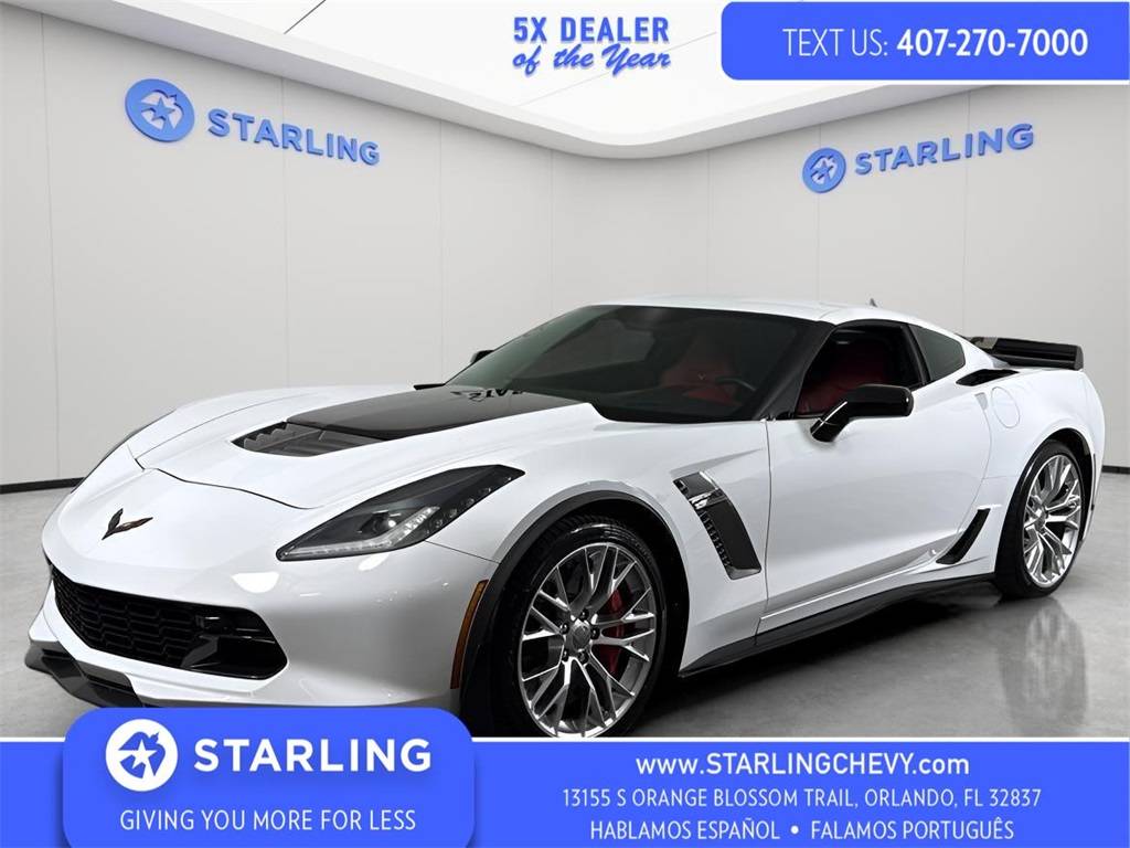 2016 Chevrolet Corvette Z06 3LZ — Coupe — 51,587 mi — Orlando, FL