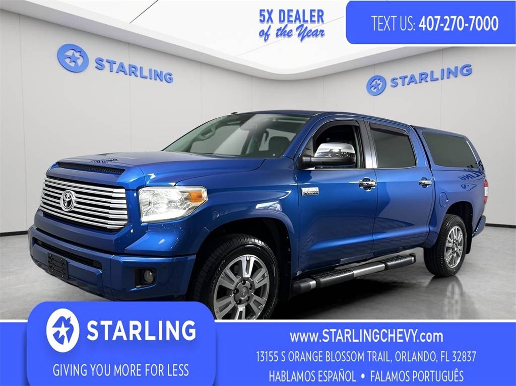 2016 Toyota Tundra Platinum — Pickup Truck — 63,969 mi — Orlando, FL