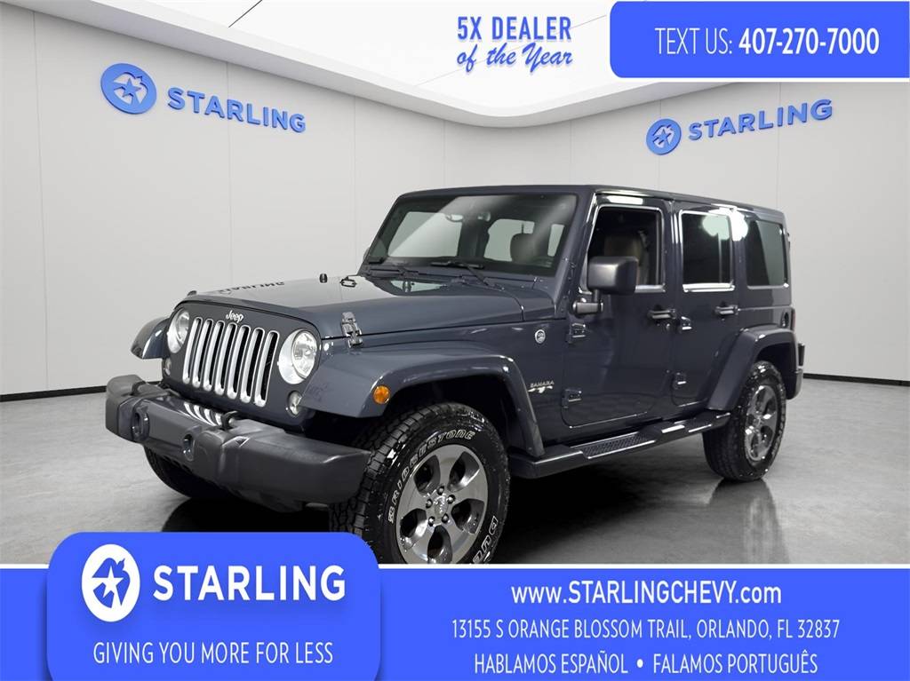 2016 Jeep Wrangler Sahara — SUV — 122,002 mi — Orlando, FL