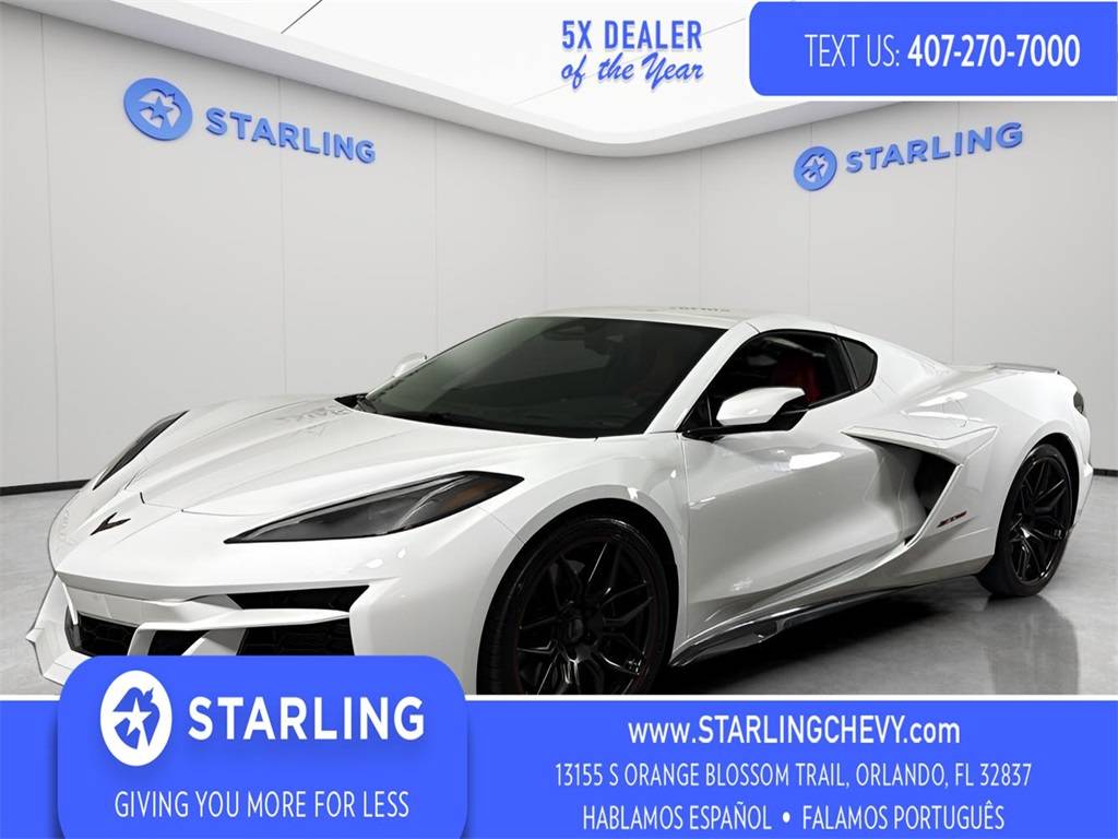 2025 Chevrolet Corvette Z06 1LZ — Coupe — 2,602 mi — Orlando, FL