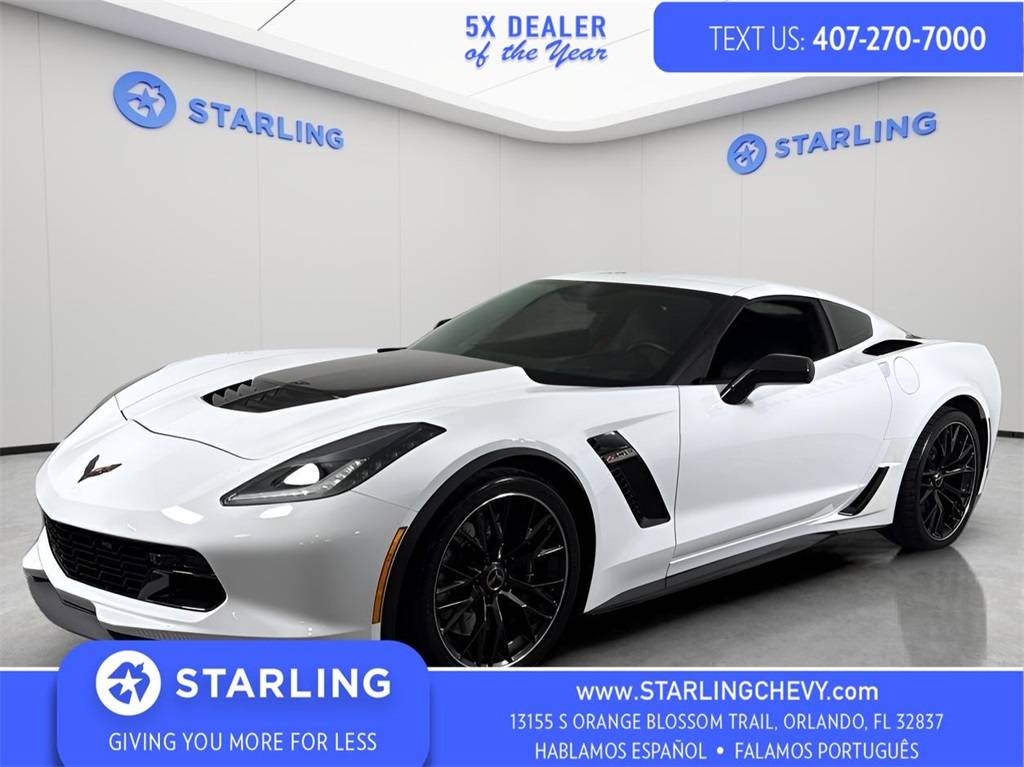 2018 Chevrolet Corvette Z06 2LZ — Coupe — 14,438 mi — Orlando, FL