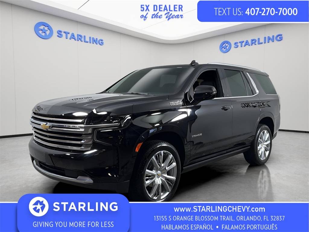 2024 Chevrolet Tahoe High Country — SUV — 10,254 mi — Orlando, FL