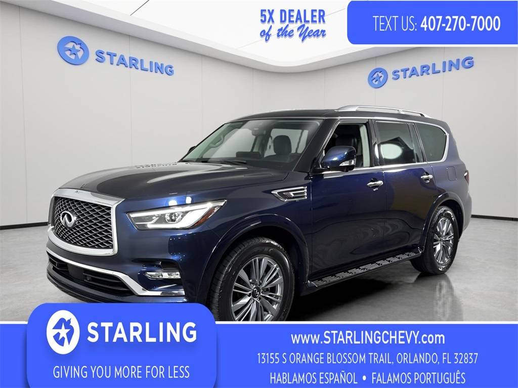 2022 INFINITI QX80 LUXE — SUV — 47,599 mi — Orlando, FL