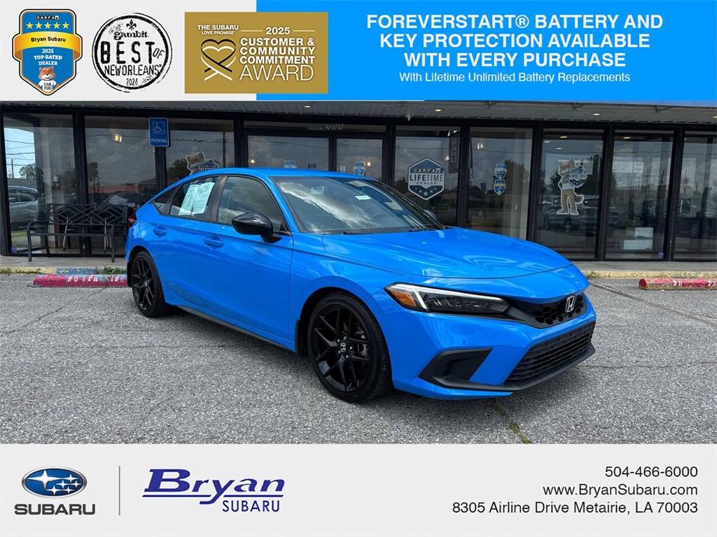2022 Honda Civic Sport — Hatchback — 17,359 mi — Metairie, LA