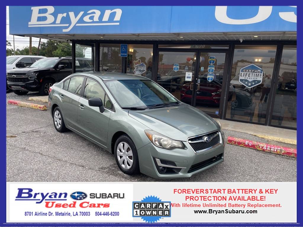 2015 Subaru Impreza 2.0i — Sedan — 70,843 mi — Metairie, LA
