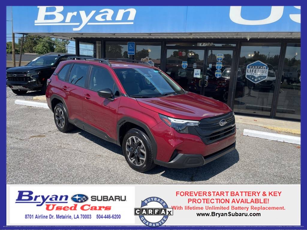 2025 Subaru Forester Base — SUV — 2,523 mi — Metairie, LA