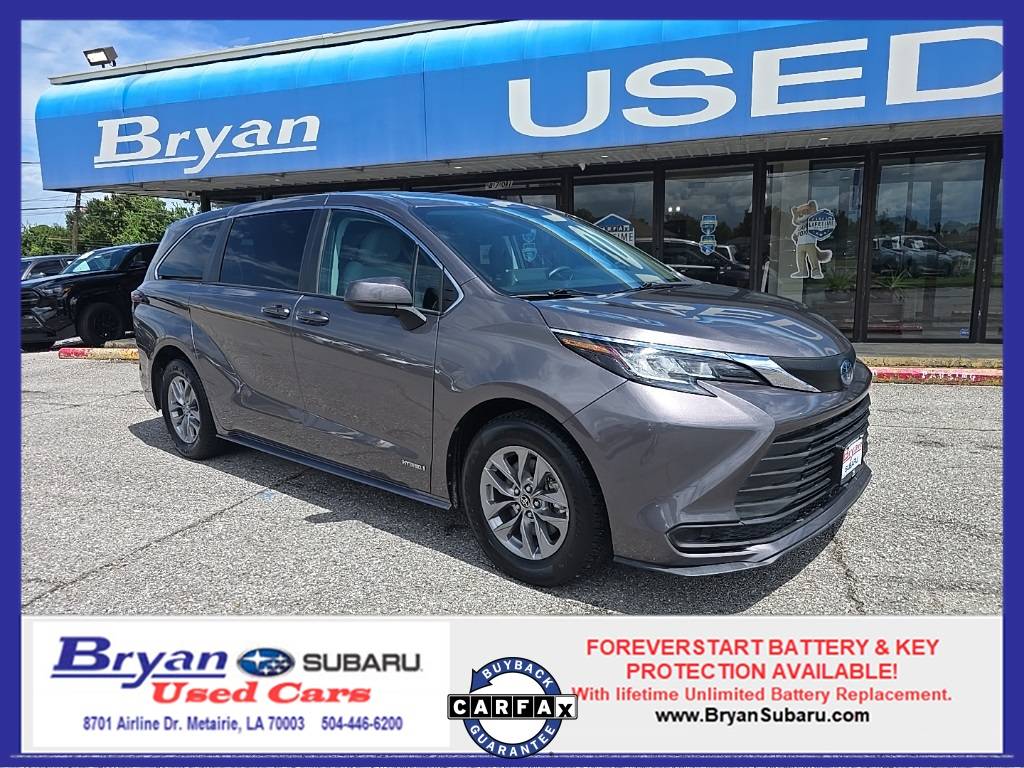 2021 Toyota Sienna LE — Minivan — 90,478 mi — Metairie, LA