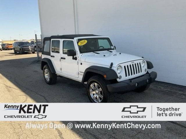 2018 Jeep Wrangler Sport S — SUV — 75,455 mi — Evansville, IN