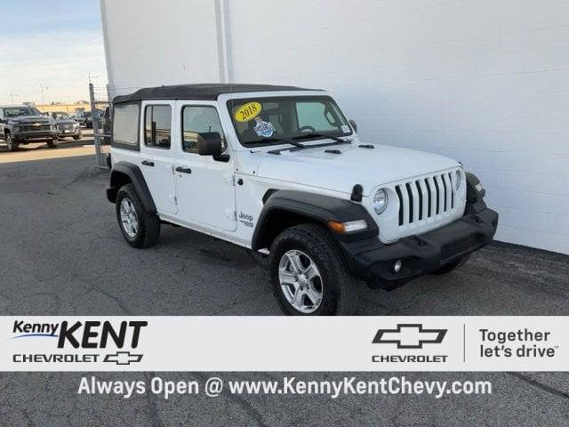 2018 Jeep Wrangler Sport S — SUV — 86,797 mi — Evansville, IN