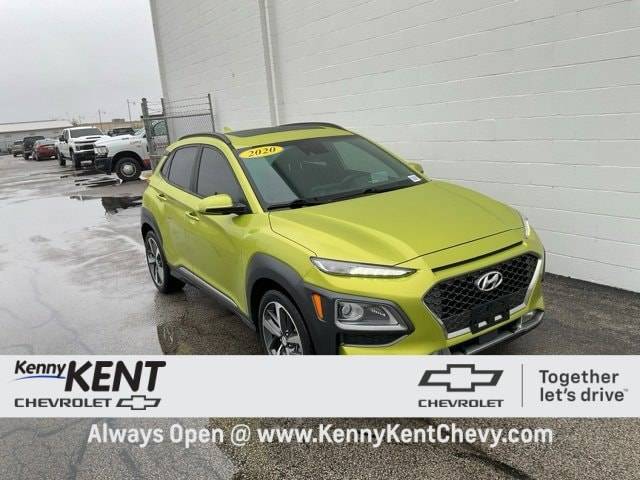 2020 Hyundai Kona Ultimate — SUV — 55,951 mi — Evansville, IN