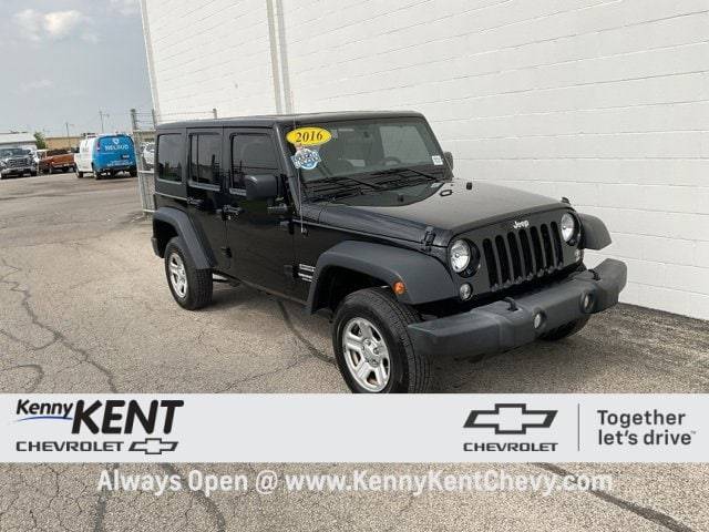 2016 Jeep Wrangler Sport — SUV — 49,115 mi — Evansville, IN