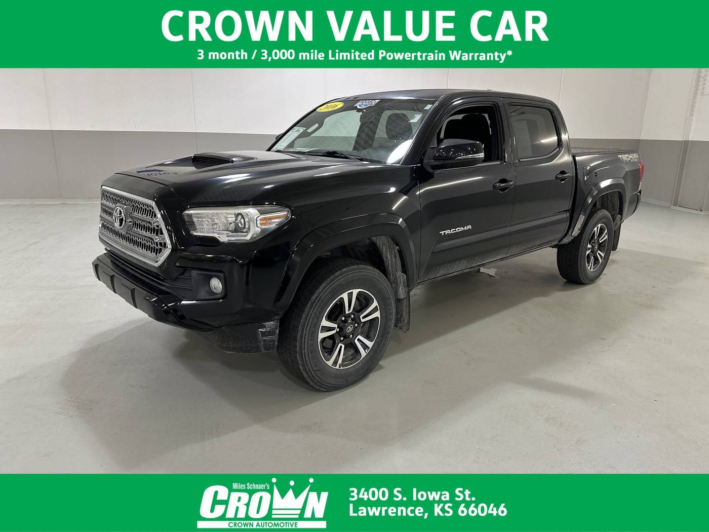 2016 Toyota Tacoma TRD Sport — Pickup Truck — 74,194 mi — Lawrence, KS