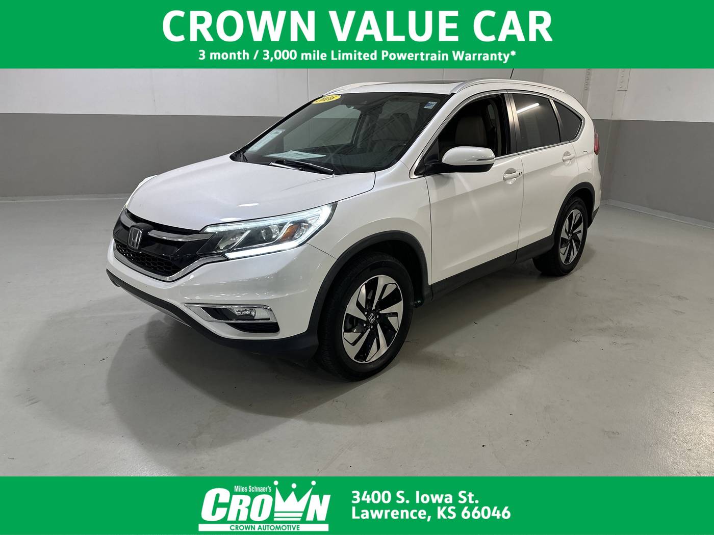 2016 Honda CR-V Touring — SUV — 121,420 mi — Lawrence, KS