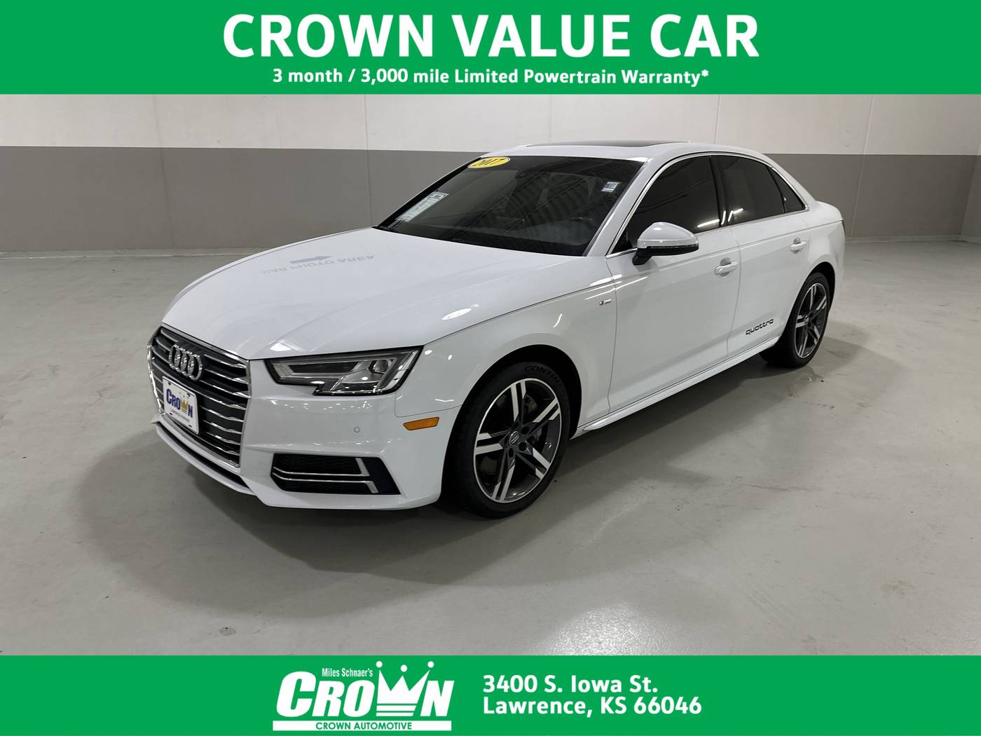 2017 Audi A4 Premium Plus — Sedan — 118,312 mi — Lawrence, KS