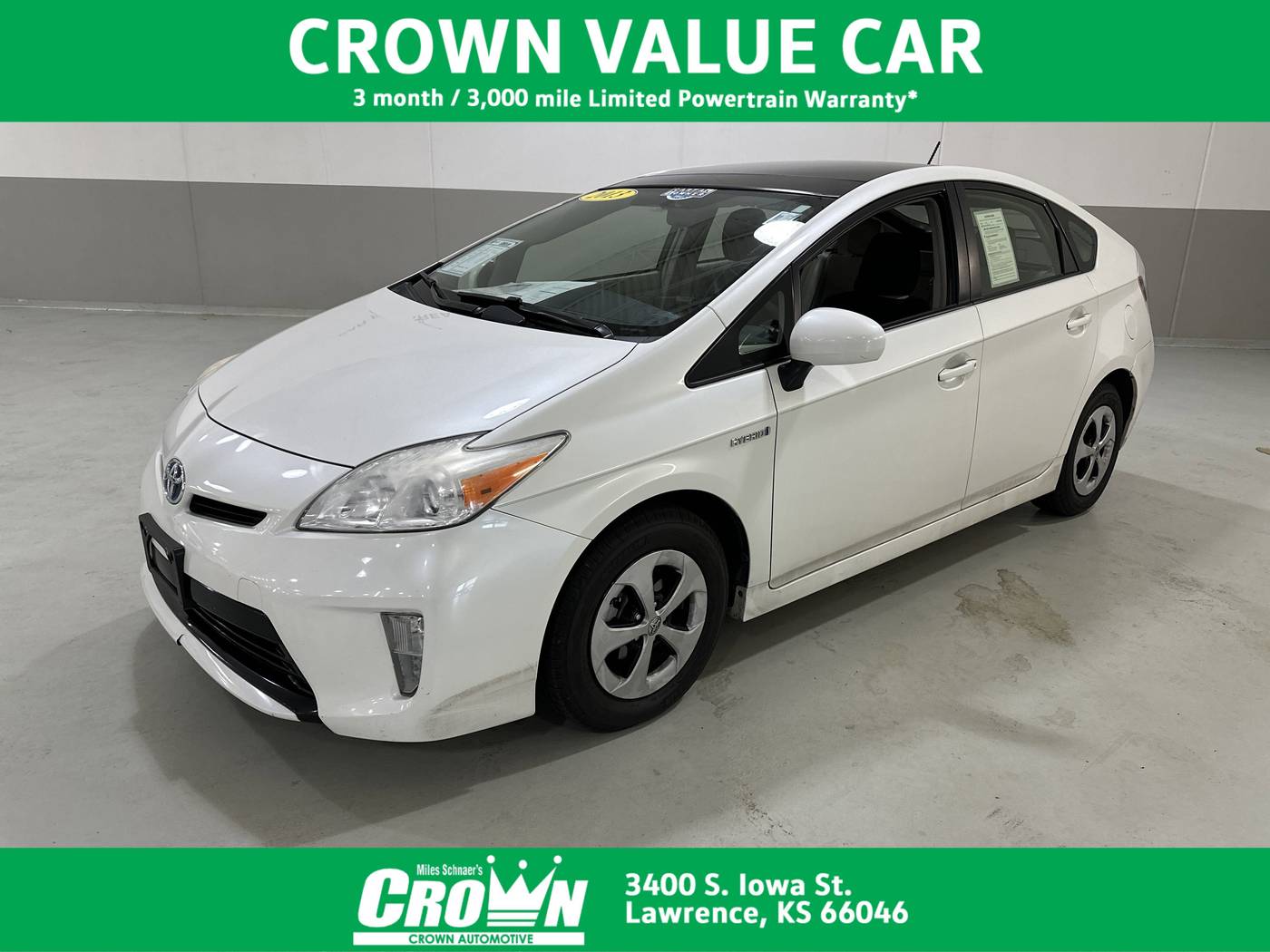 2013 Toyota Prius Three — Sedan — 167,927 mi — Lawrence, KS