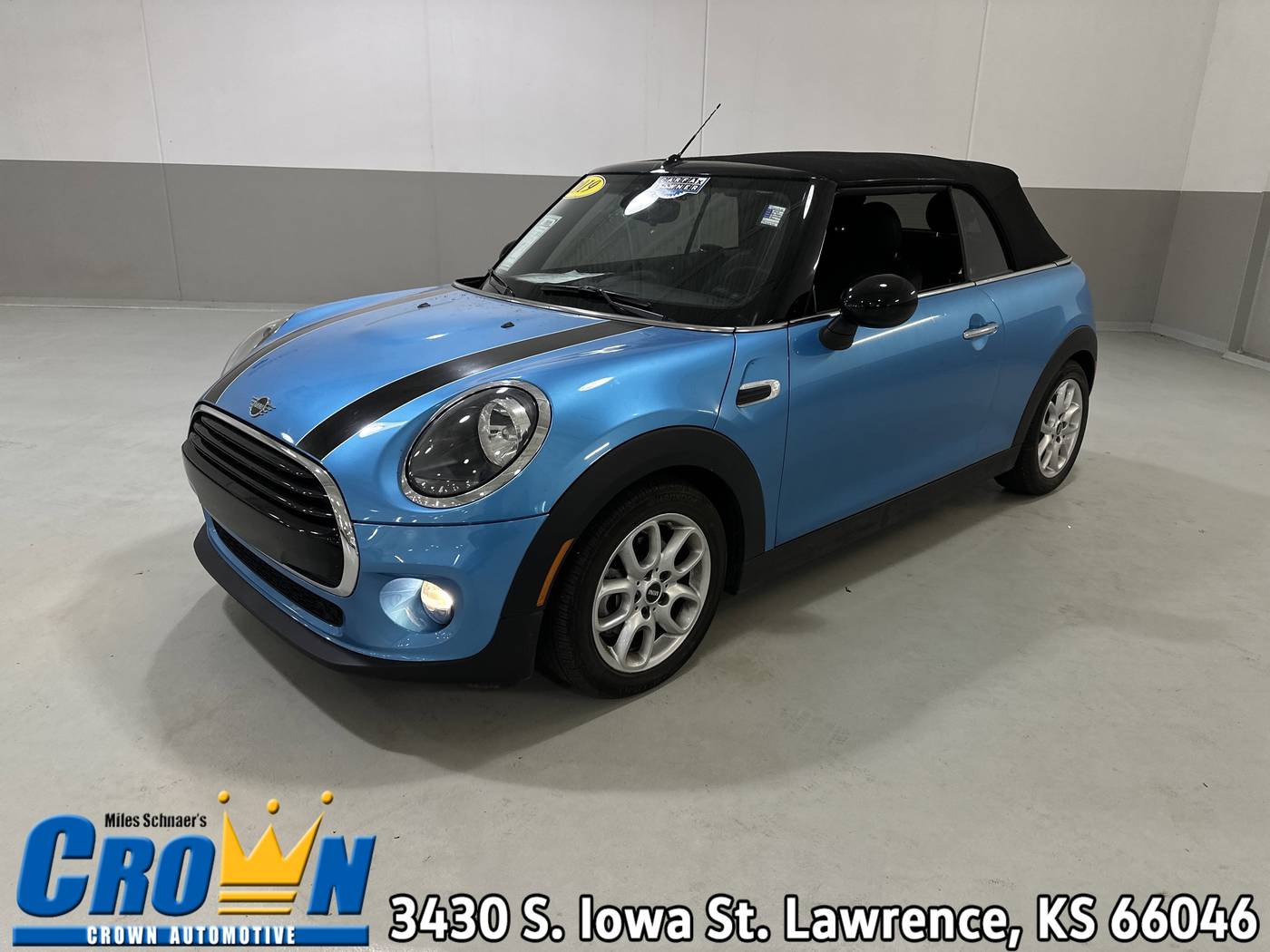 2019 MINI Convertible Cooper — Convertible — 10,886 mi — Lawrence, KS