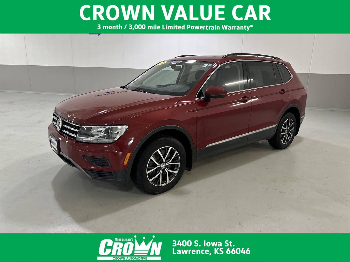 2020 Volkswagen Tiguan SE — SUV — 105,970 mi — Lawrence, KS