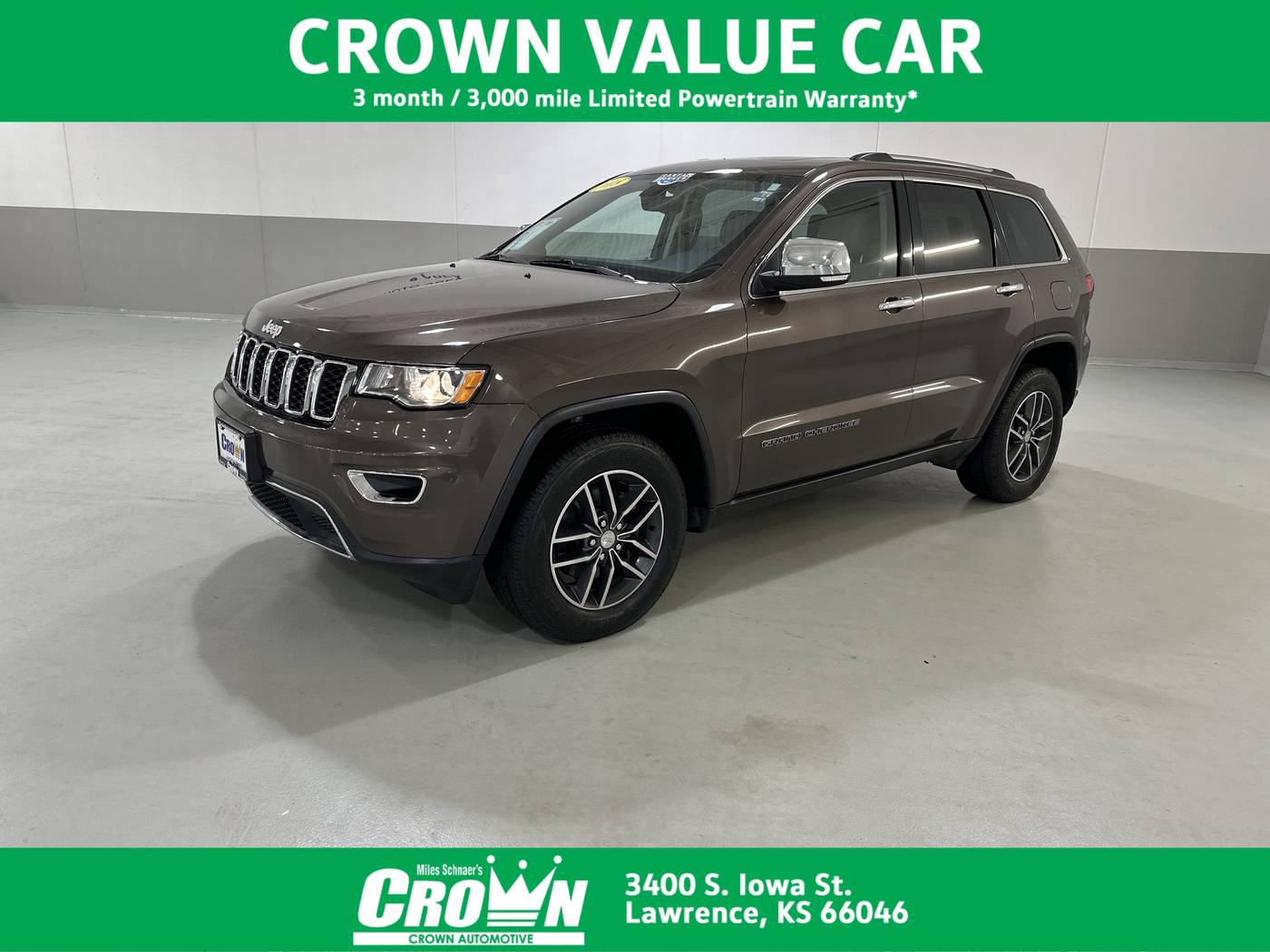 2018 Jeep Grand Cherokee Limited — SUV — 132,291 mi — Lawrence, KS