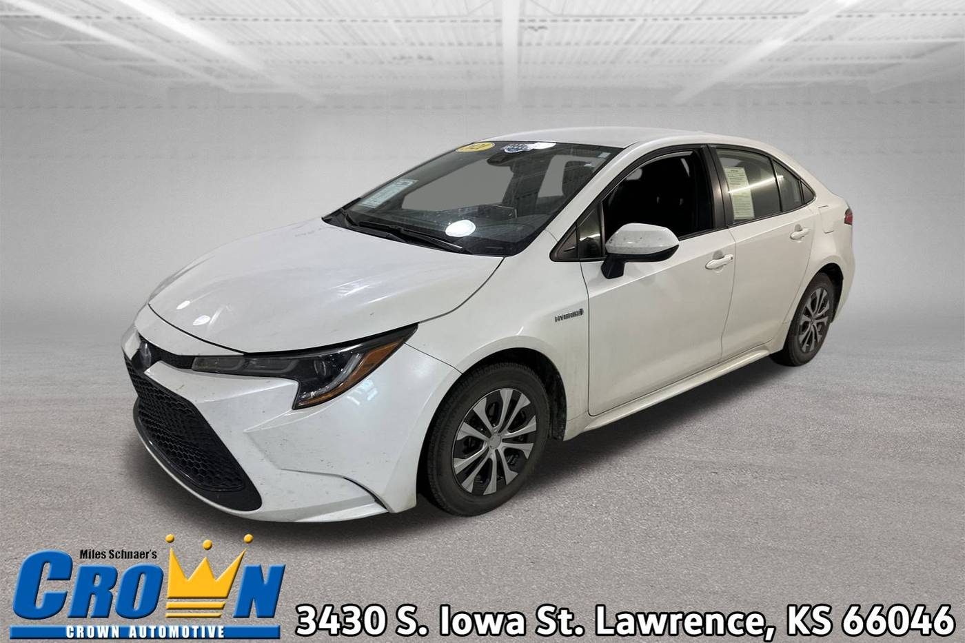 2021 Toyota Corolla Hybrid LE — Sedan — 81,722 mi — Lawrence, KS