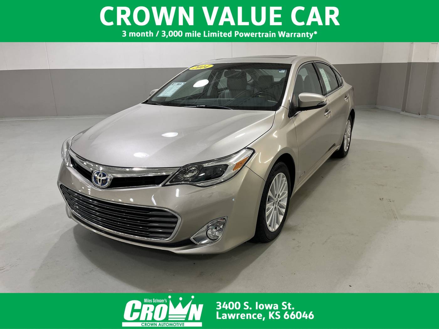 2014 Toyota Avalon Hybrid Limited — Sedan — 41,137 mi — Lawrence, KS