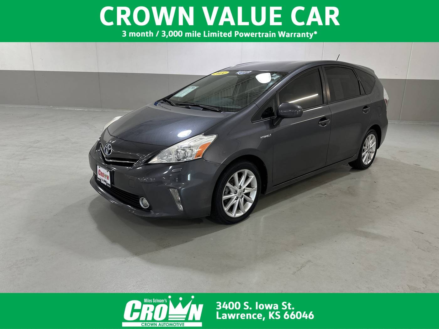 2014 Toyota Prius v Five — Wagon — 107,753 mi — Lawrence, KS
