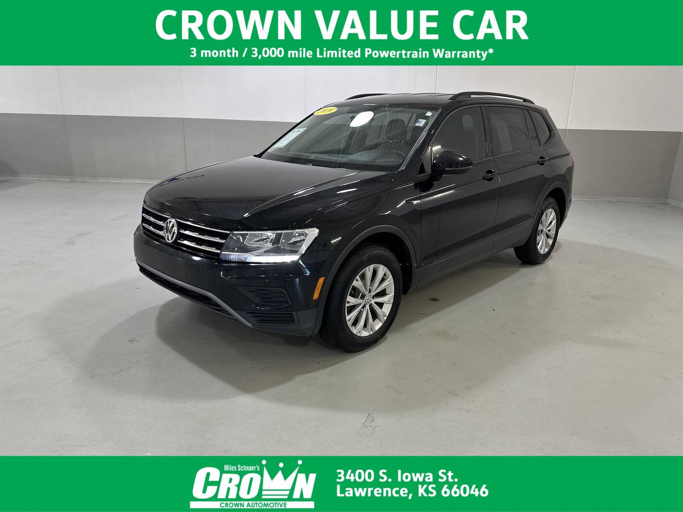 2019 Volkswagen Tiguan S — SUV — 106,056 mi — Lawrence, KS