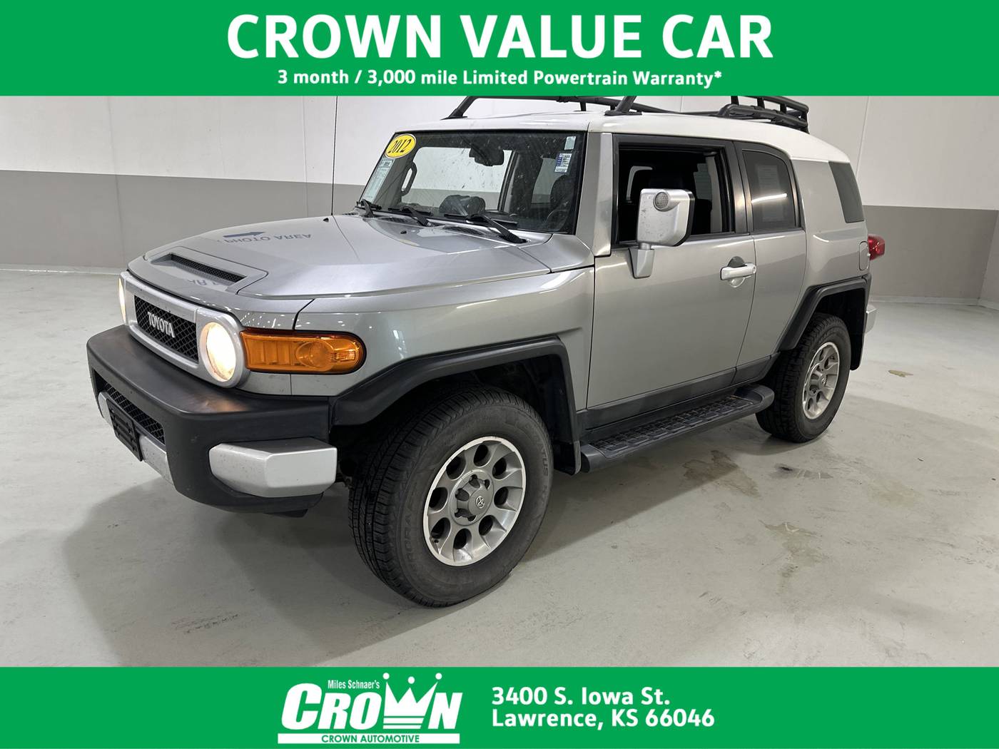 2012 Toyota FJ Cruiser Base — SUV — 118,451 mi — Lawrence, KS