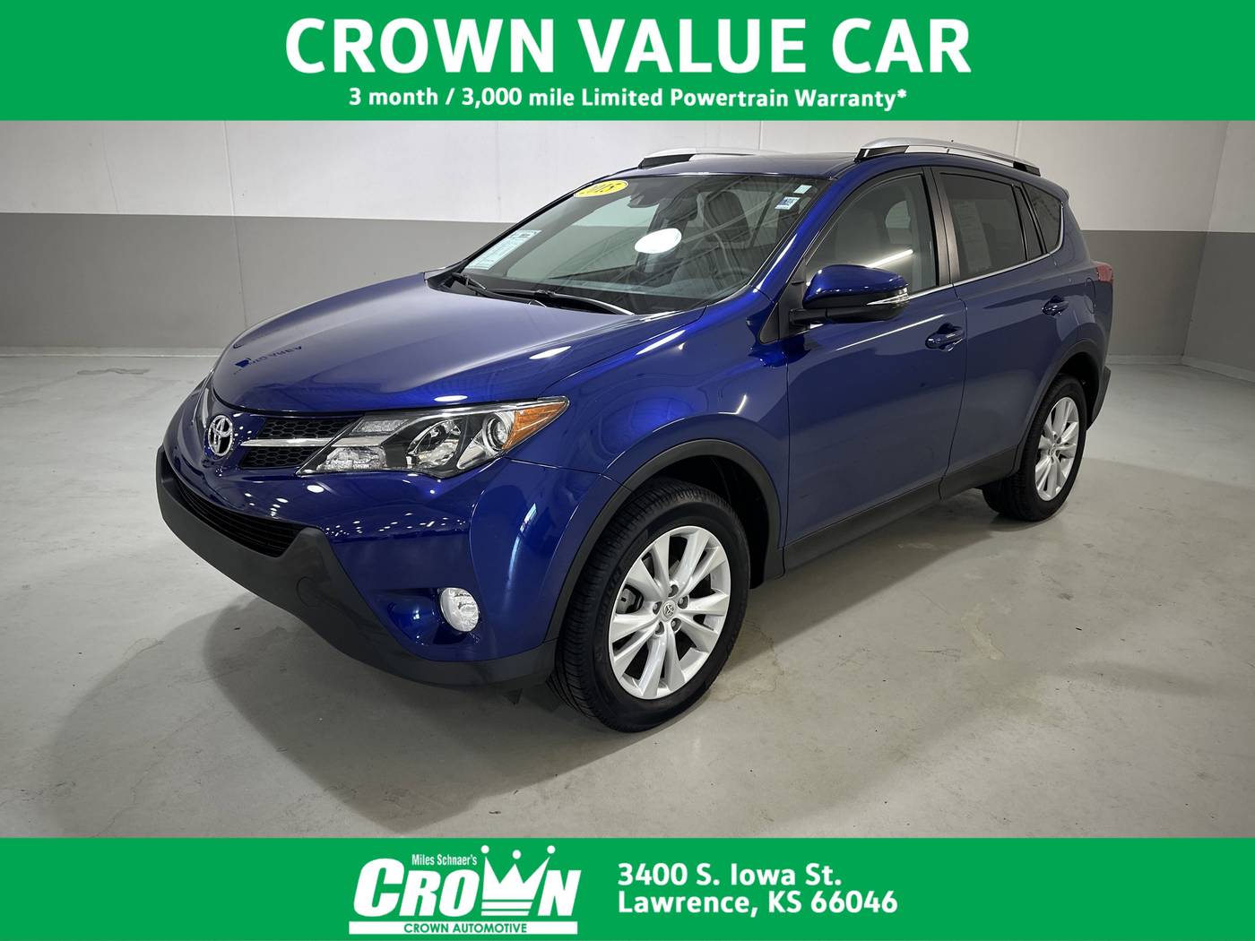 2015 Toyota RAV4 Limited — SUV — 39,536 mi — Lawrence, KS