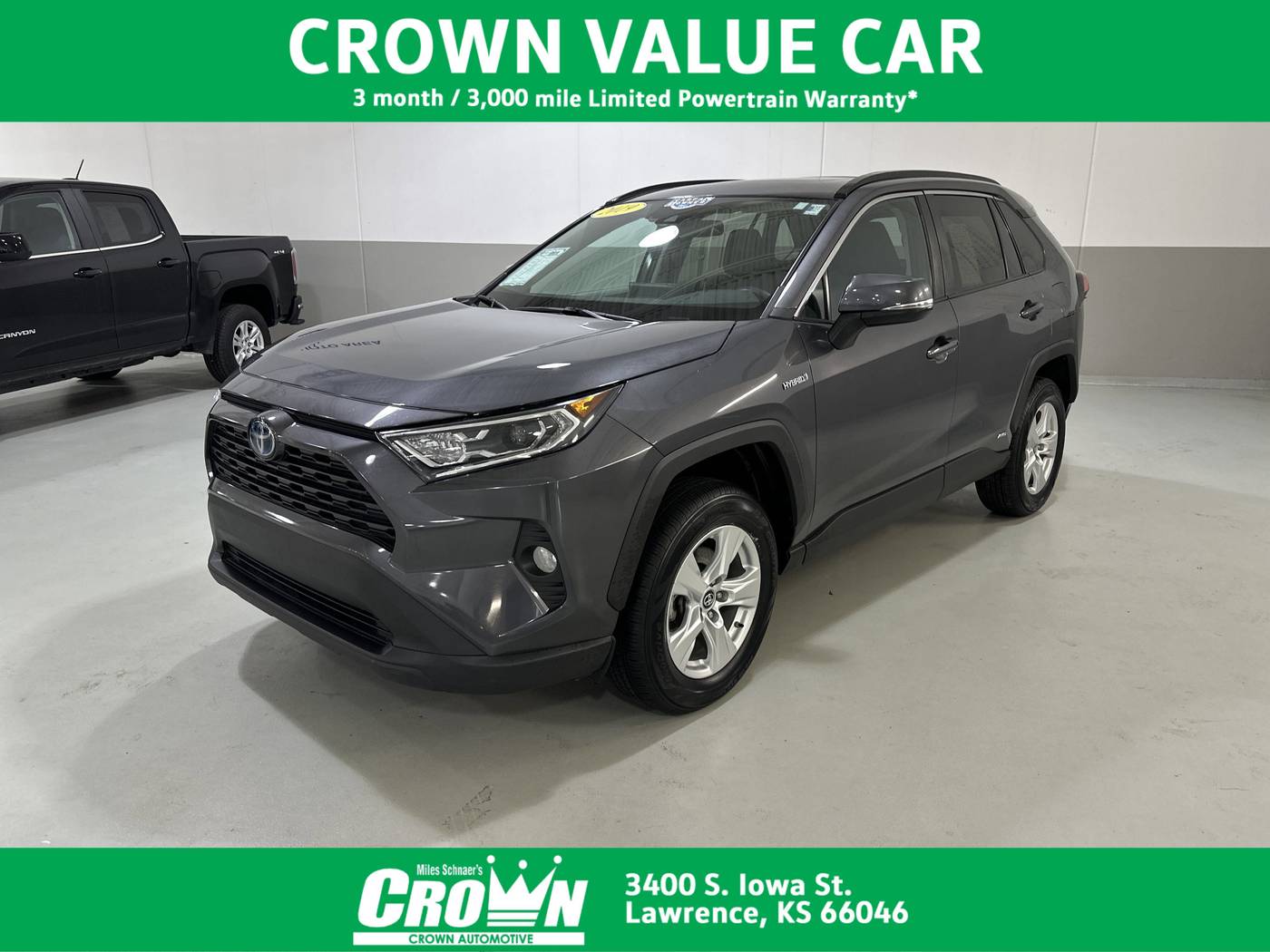 2019 Toyota RAV4 Hybrid XLE — SUV — 146,614 mi — Lawrence, KS