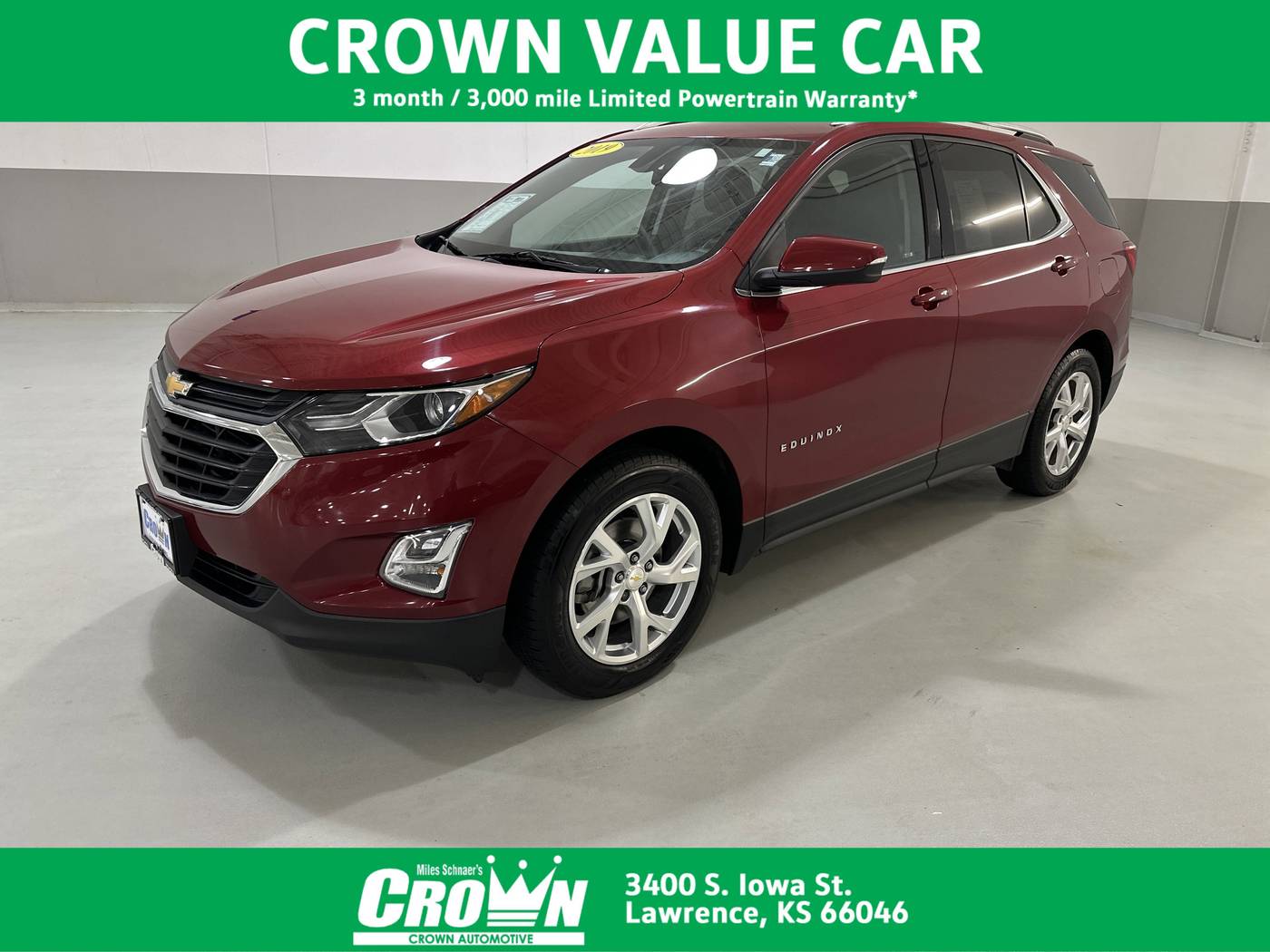 2019 Chevrolet Equinox LT — SUV — 129,596 mi — Lawrence, KS