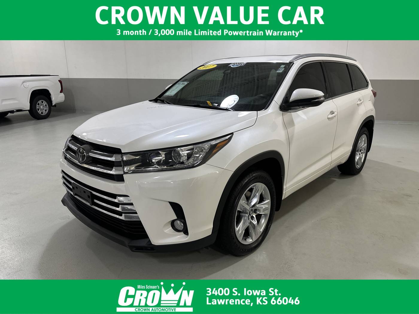 2017 Toyota Highlander Limited — SUV — 67,731 mi — Lawrence, KS